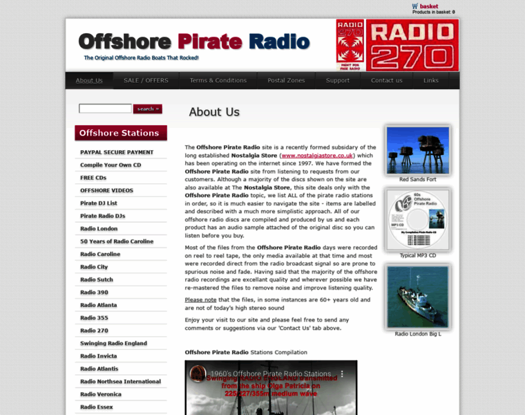 Offshorepirateradio.co.uk thumbnail