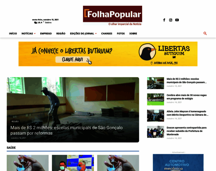 Ofolhapopular.com.br thumbnail
