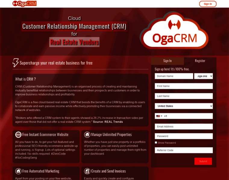 Ogacrm.com thumbnail