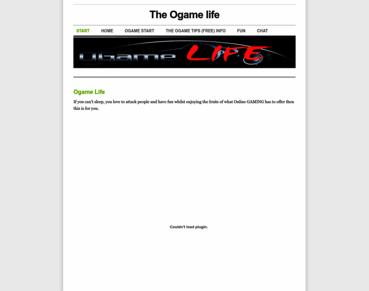 Ogamelife.weebly.com thumbnail