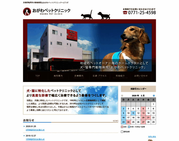 Ogawa-pet-clinic.com thumbnail