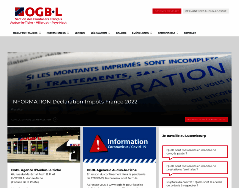 Ogblfrontaliers.fr thumbnail