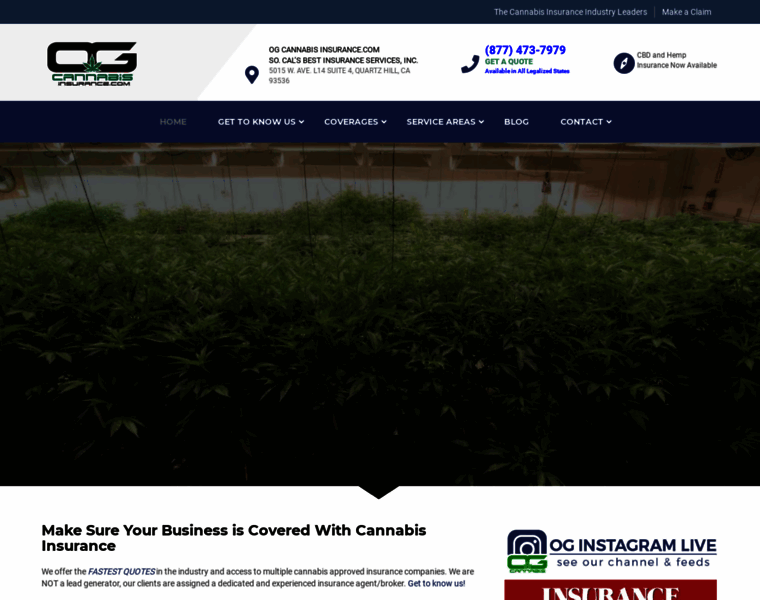 Ogcannabisinsurance.com thumbnail