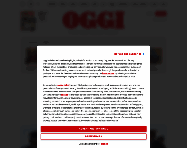 Oggi.it thumbnail Oggi.it thumbnail