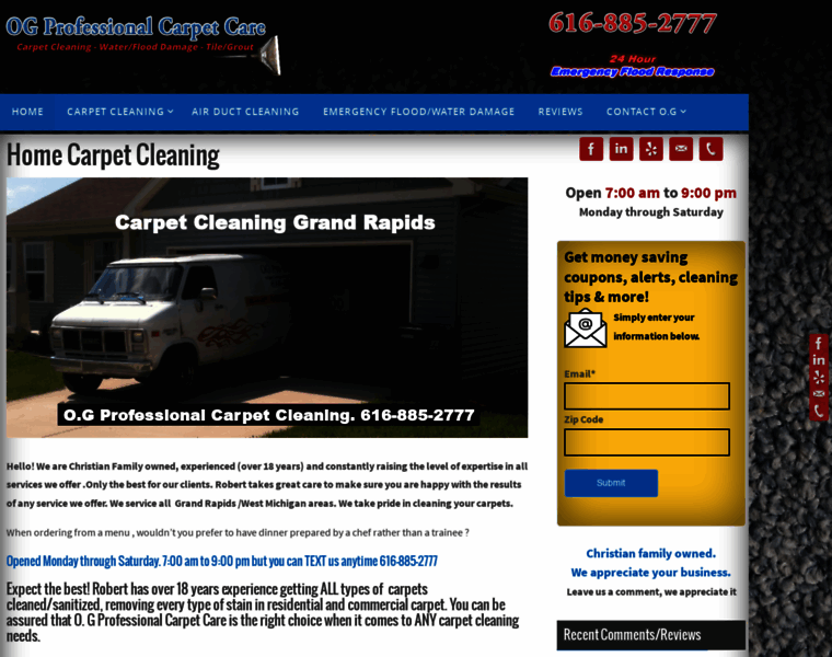 Ogprofessionalcarpetcare.com thumbnail