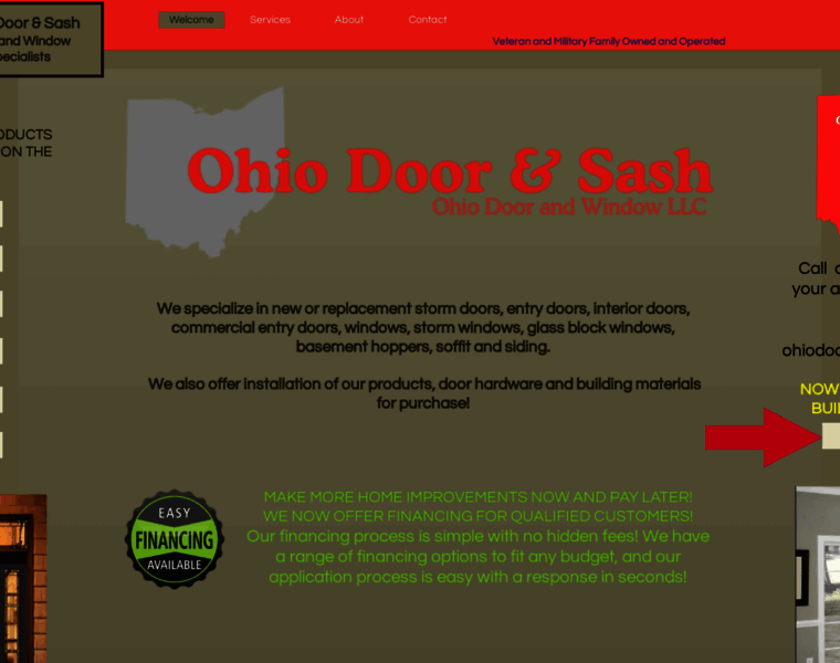 Ohiodoorandsash.com thumbnail