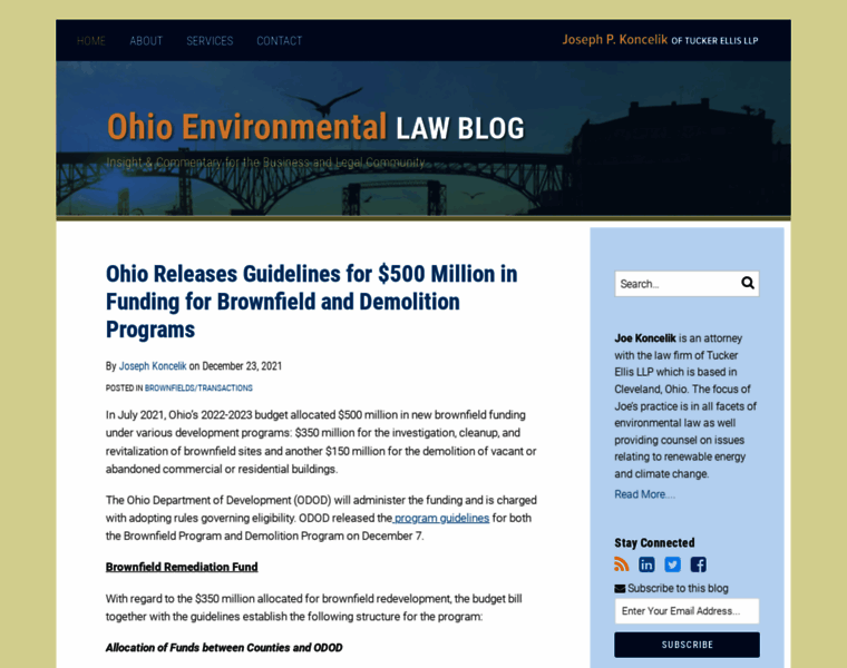 Ohioenvironmentallawblog.com thumbnail