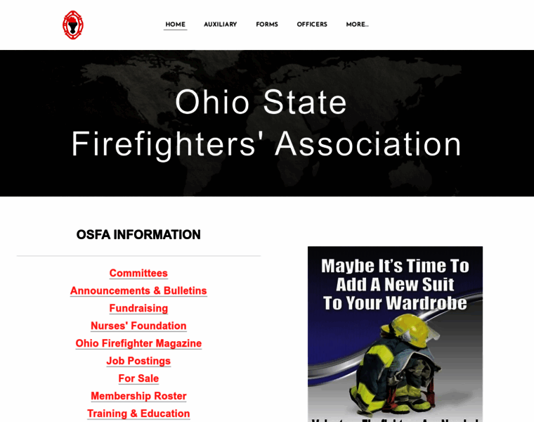 Ohiofirefighters.org thumbnail