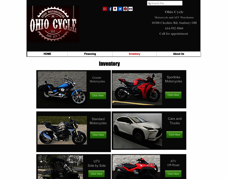 Ohiomotorcycles.com thumbnail
