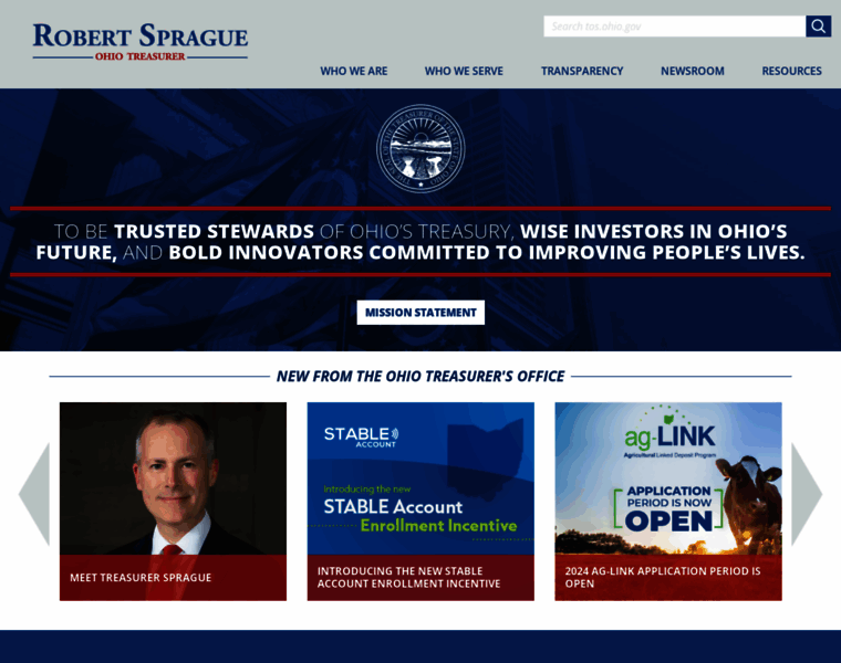 Ohiotreasurer.gov thumbnail