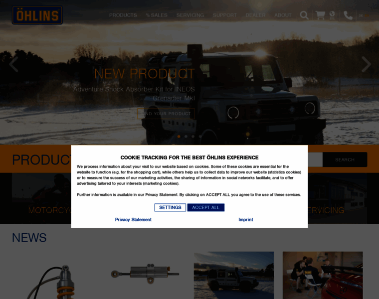 Ohlins.eu thumbnail