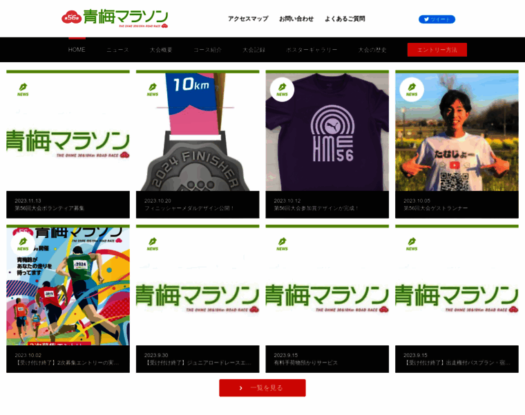 Ohme-marathon.jp thumbnail
