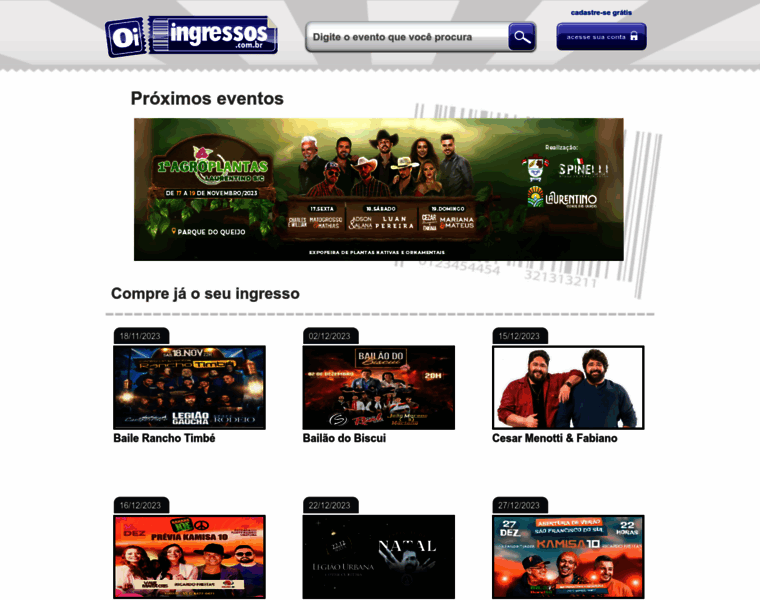 Oiingressos.com.br thumbnail