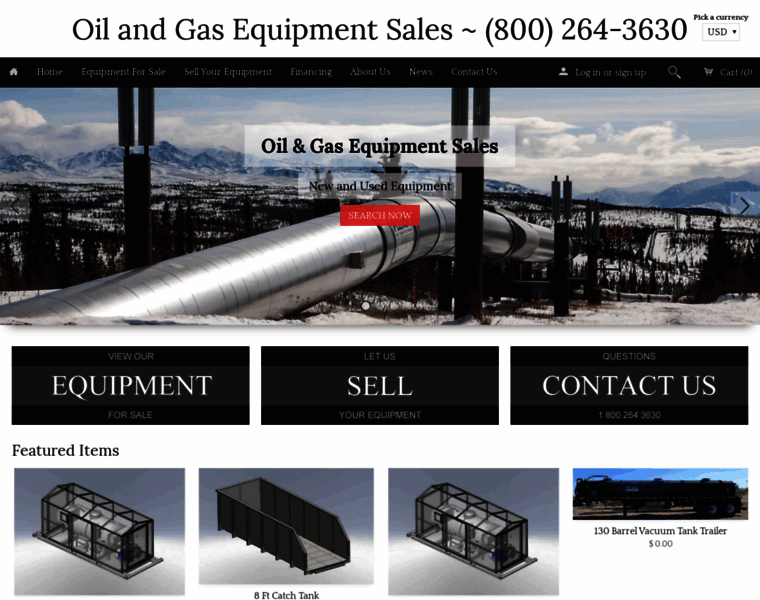 Oilandgasequipmentsales.com thumbnail
