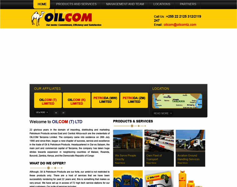 Oilcomtz.com thumbnail
