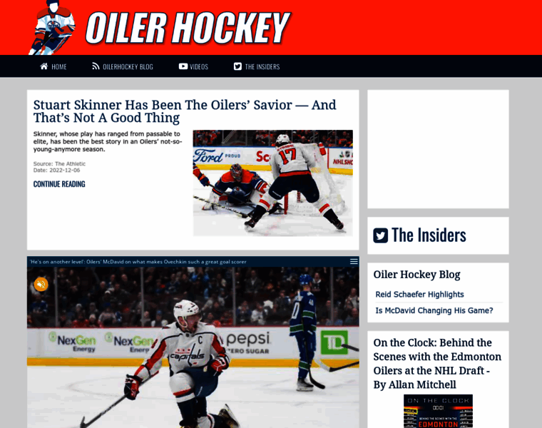 Oilerhockey.com thumbnail