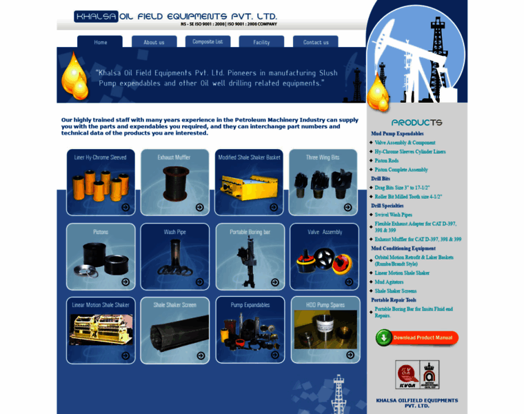 Oilfieldequipments.com thumbnail