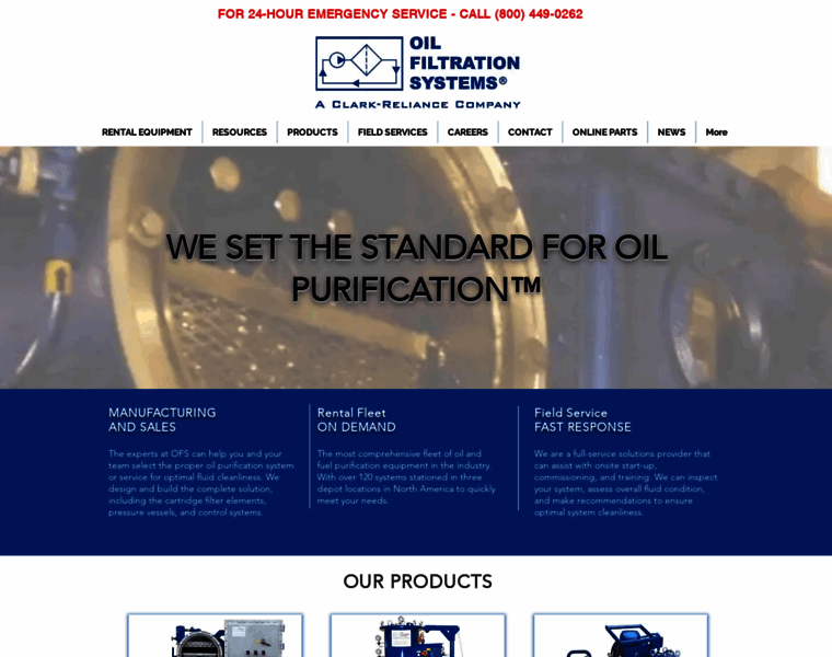 Oilfiltrationsystems.com thumbnail
