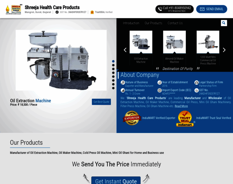 Oilmakermachine.com thumbnail Oilmakermachine.com thumbnail