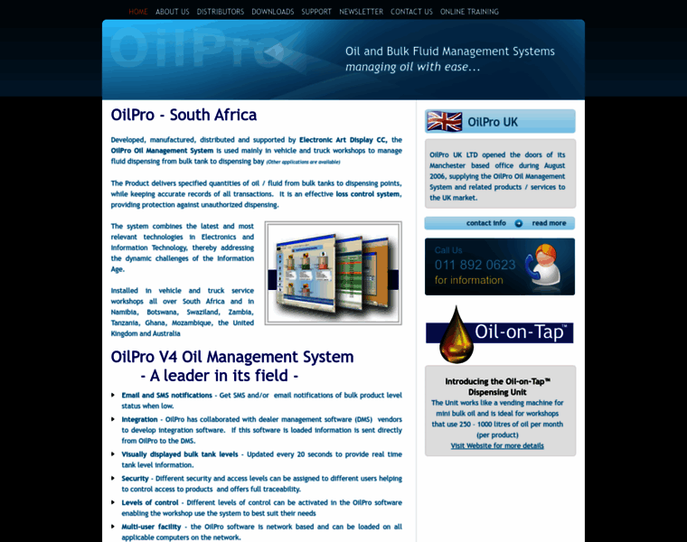 Oilpro.co.za thumbnail
