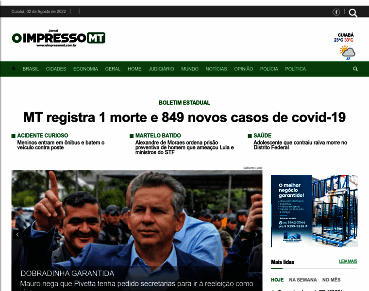 Oimpressomt.com.br thumbnail
