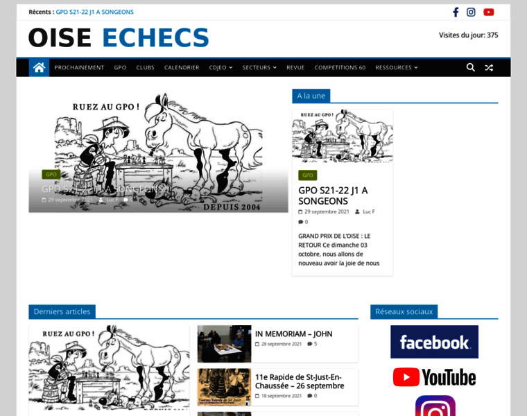 Oise-echecs.fr thumbnail