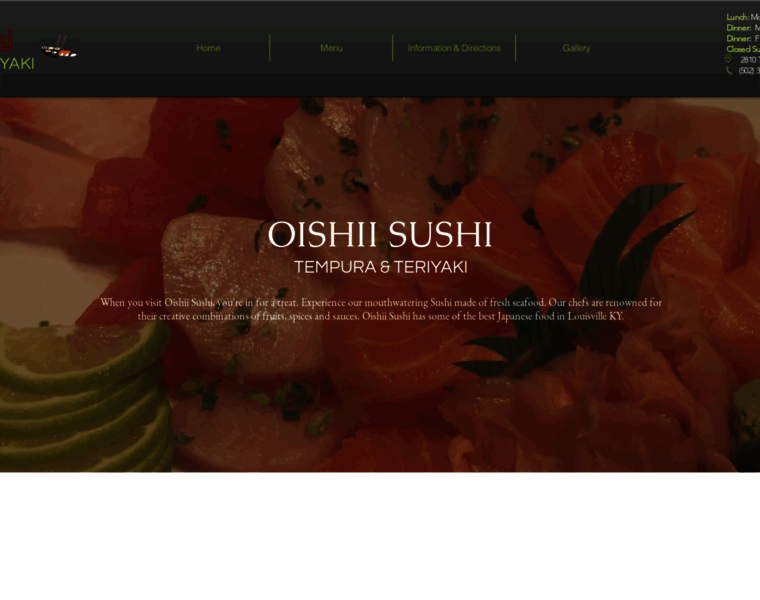 Oishiisushiky.com thumbnail