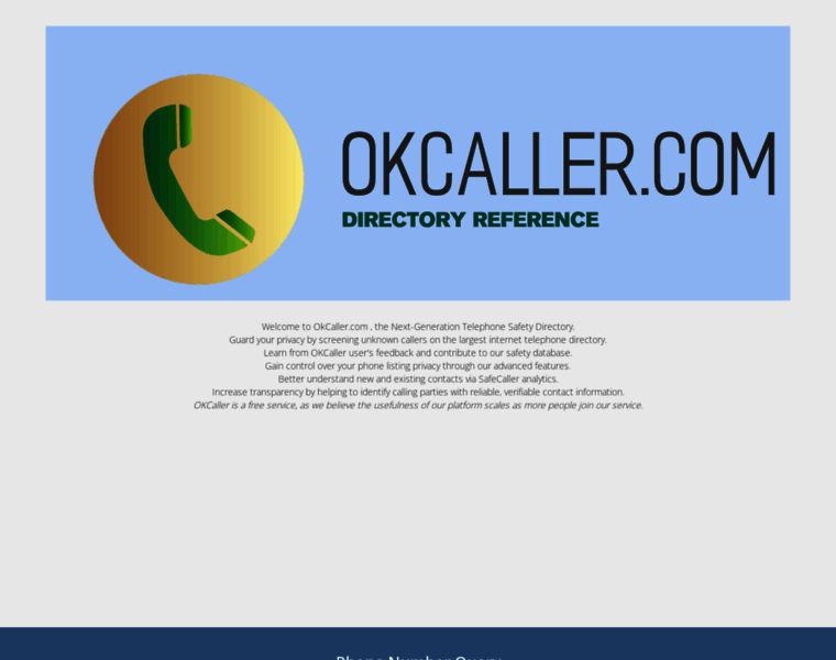 Okcaller.com thumbnail