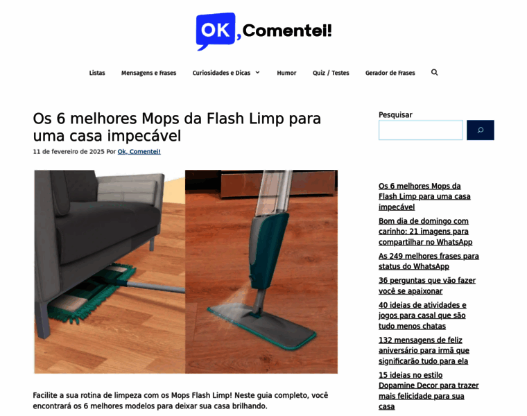 Okcomentei.com.br thumbnail