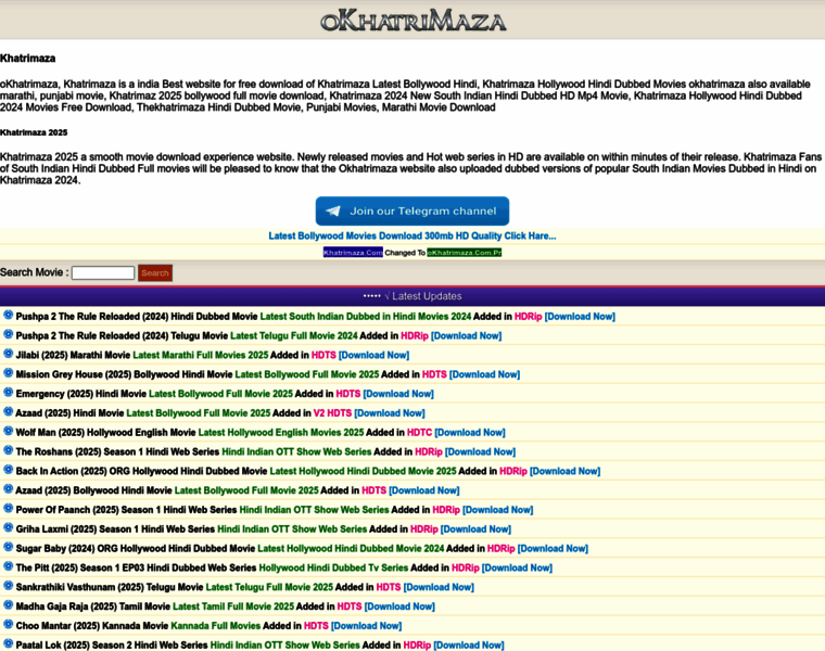 Khatrimaza Download Latest Hd Movies 2019 Top South