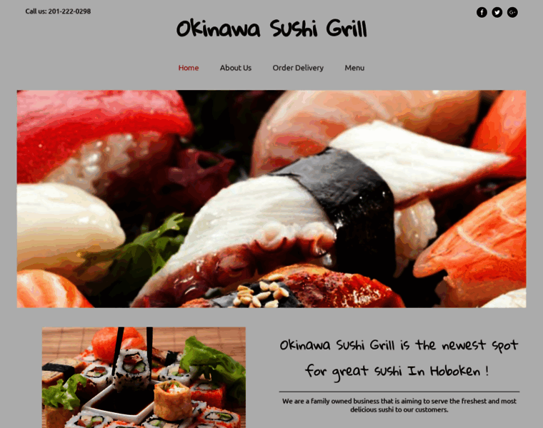 Okinawasushigrill.com thumbnail