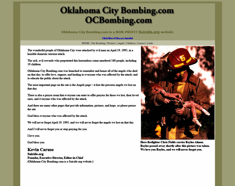 Oklahomacitybombing.com thumbnail