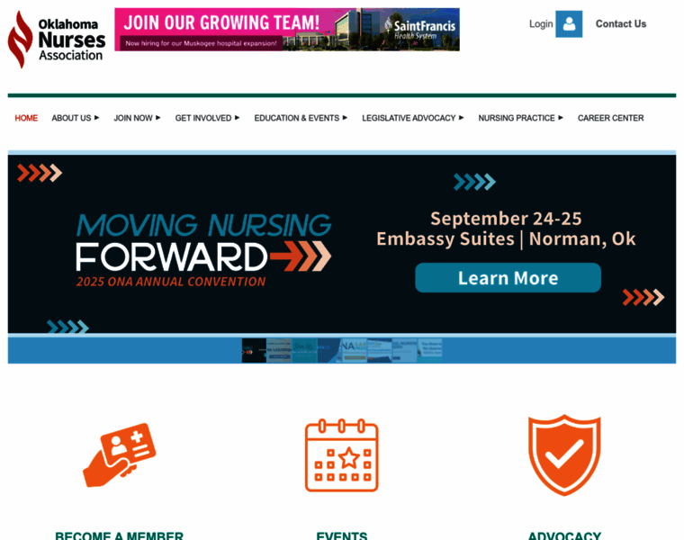 Oklahomanurses.org thumbnail