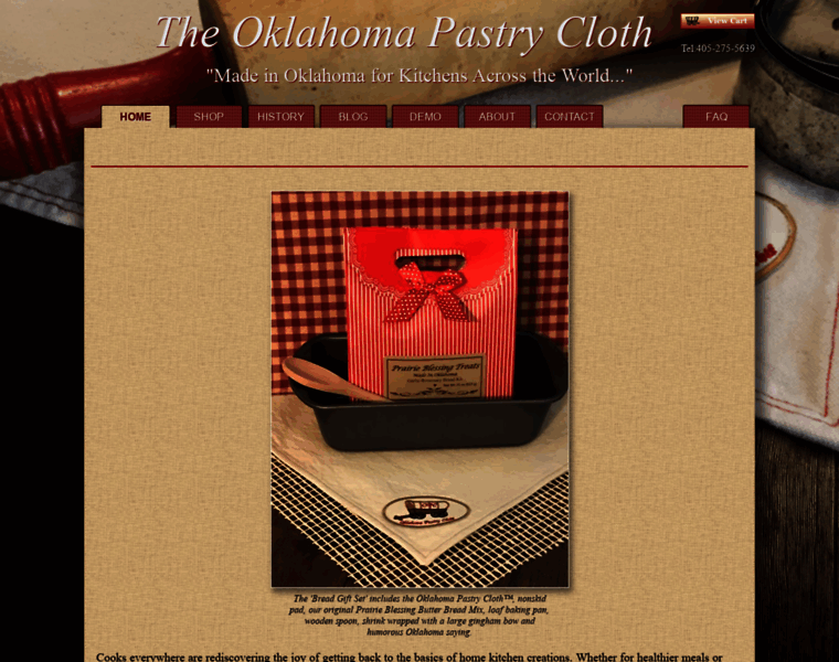 Oklahomapastrycloth.com thumbnail