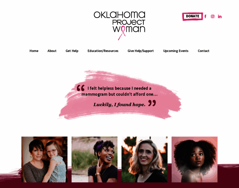 Oklahomaprojectwoman.org thumbnail