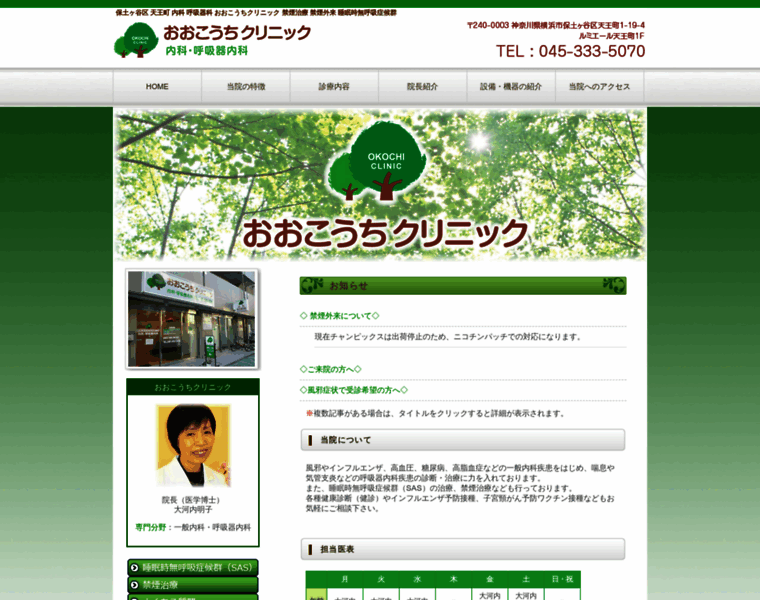 Okochi-clinic.jp thumbnail