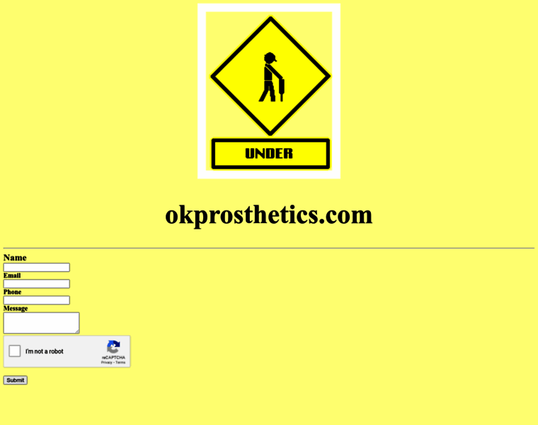 Okprosthetics.com thumbnail