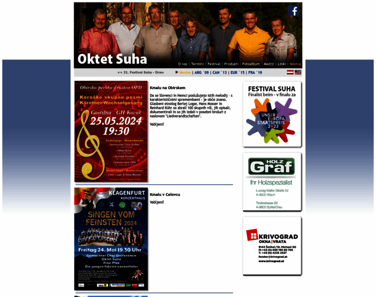 Oktet-suha.at thumbnail