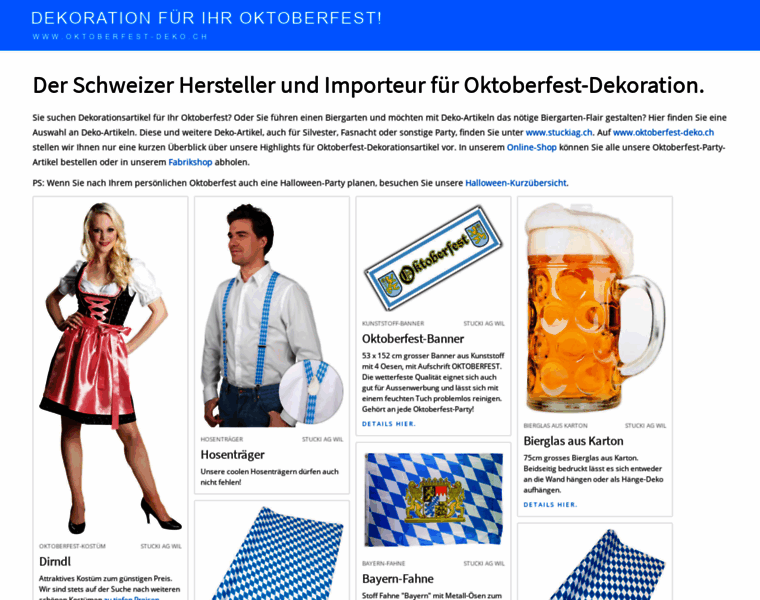 Oktoberfest-deko.ch thumbnail