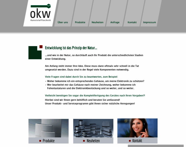 Okw-kunststofftechnik.de thumbnail