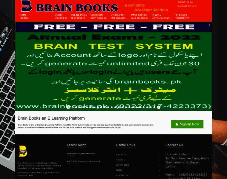 Old.brainbooks.pk thumbnail