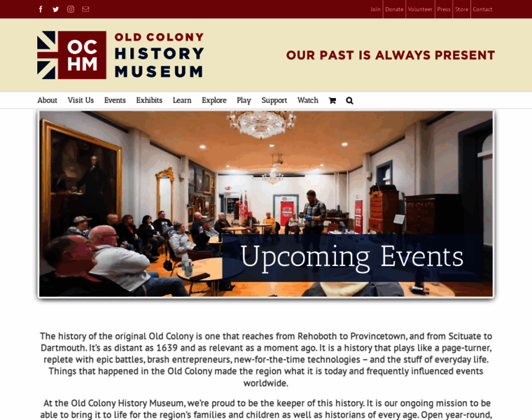 Oldcolonyhistorymuseum.org thumbnail