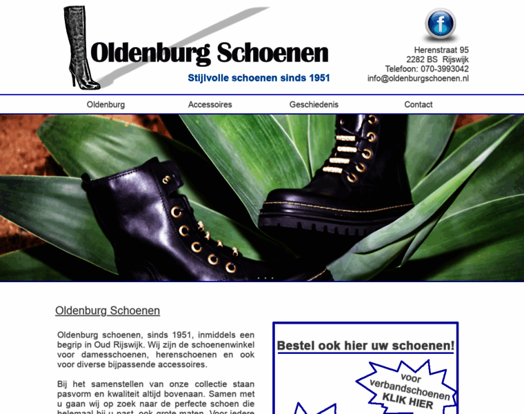Oldenburgschoenen.nl thumbnail