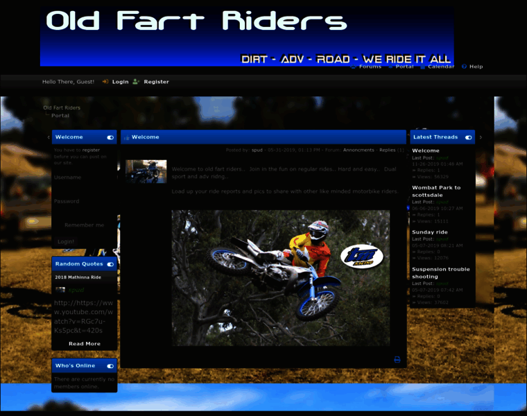 Oldfartriders.com thumbnail