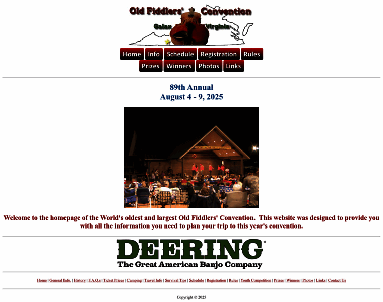 Oldfiddlersconvention.com thumbnail Oldfiddlersconvention.com thumbnail