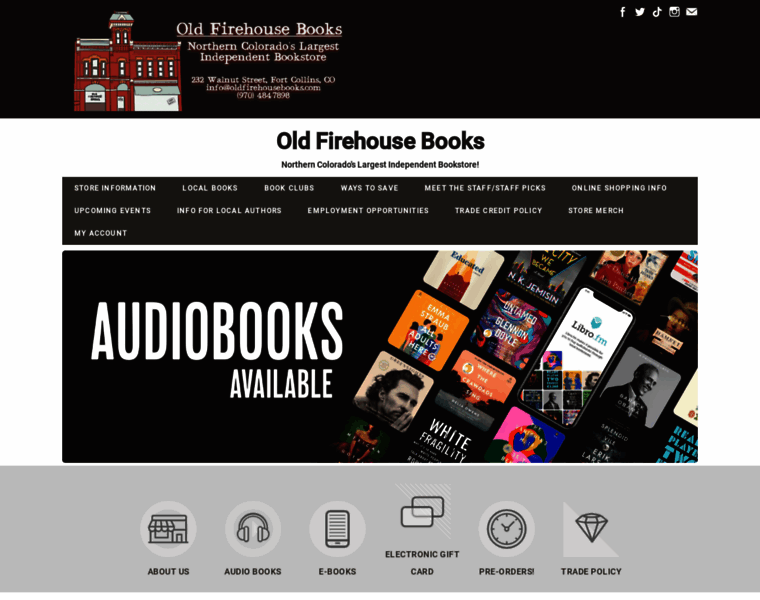 Oldfirehousebooks.com thumbnail