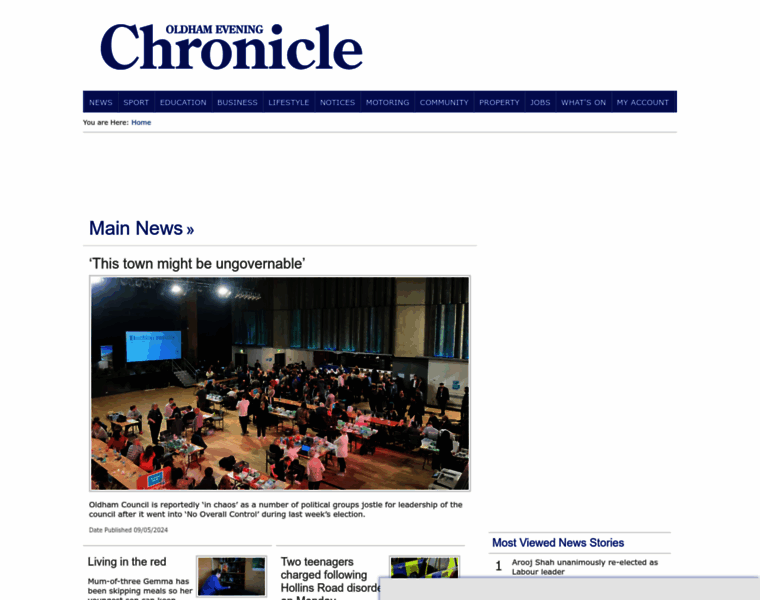 Oldham-chronicle.co.uk thumbnail