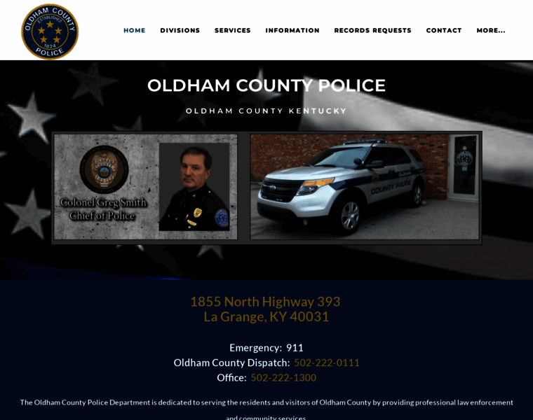 Oldhamcountypolice.com thumbnail