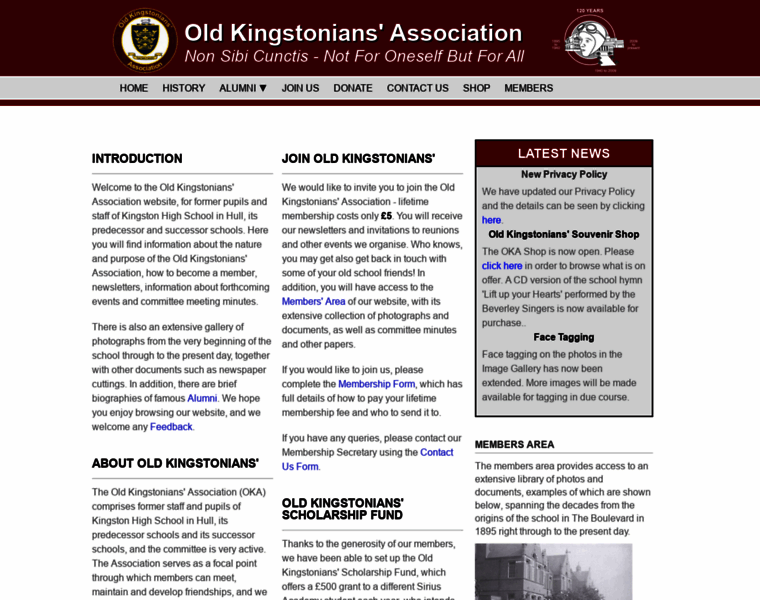 Oldkingstonianshull.org.uk thumbnail