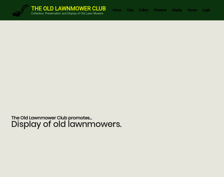 Oldlawnmowerclub.co.uk thumbnail